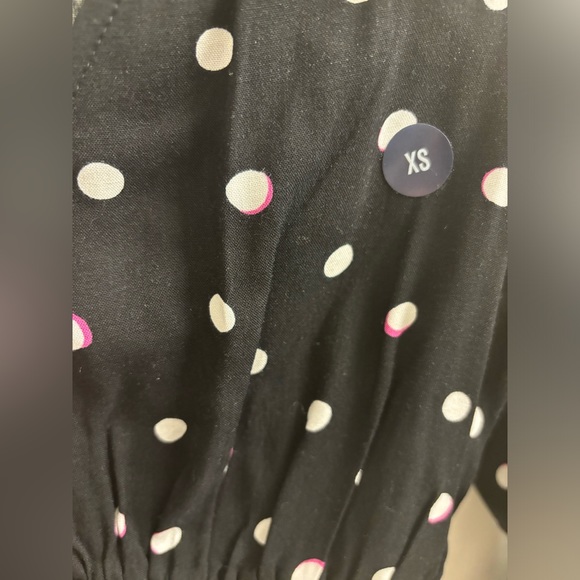 Abercombie Polka Dot Blouse - Picture 3 of 5